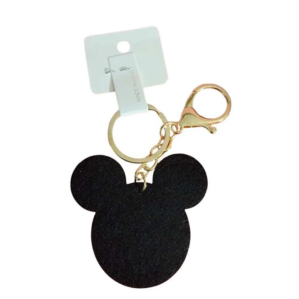 Multi-color Crystal Mickey Mouse Keychain Bag Jewelry